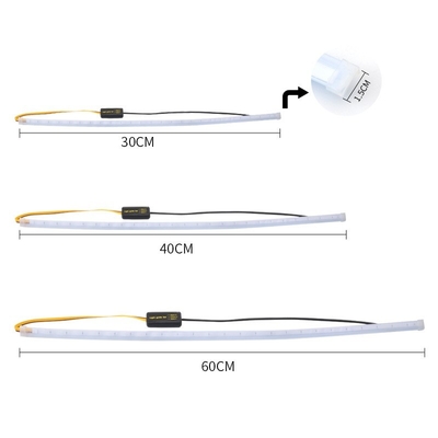 Dây Neon 30/45 / 60CM RGB LED đầy màu sắc Đèn chạy ban ngày Điều khoản mềm