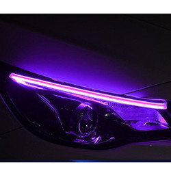 Dây Neon 30/45 / 60CM RGB LED đầy màu sắc Đèn chạy ban ngày Điều khoản mềm