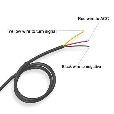 30 cm 45 cm 60 cm Ban ngày Đèn pha Xe hơi LED Dải Phanh Hướng dẫn Dòng chảy Ánh sáng 2 cái