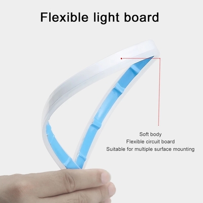 30 cm 45 cm 60 cm Ban ngày Đèn pha Xe hơi LED Dải Phanh Hướng dẫn Dòng chảy Ánh sáng 2 cái