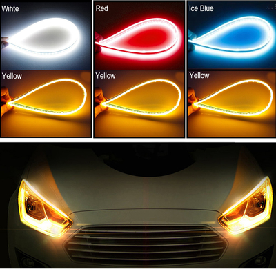 30 cm 45 cm 60 cm Drl Led chạy ban ngày Đèn xe Neon EL Dây môi trường xung quanh