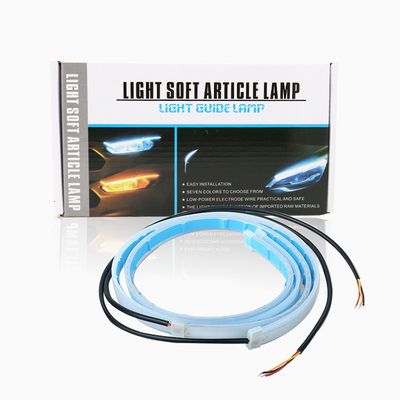 Đèn pha ô tô khẩn cấp Dải ống LED màu đôi 300mm 450mm 600mm
