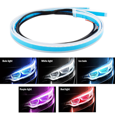 Đèn pha ô tô khẩn cấp Dải ống LED màu đôi 300mm 450mm 600mm