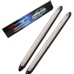 Cảnh báo khẩn cấp Drl Đèn pha ô tô Đèn pha Led Hai màu Tín hiệu rẽ Streamer