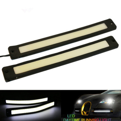 Ban ngày Drl lái xe ô tô Đèn pha Led Tube Strip Cob 12V