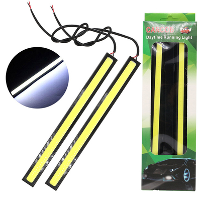 Ban ngày Đèn pha Led Drl Cảnh báo khẩn cấp Xe chạy Đèn dải Cob