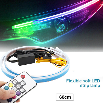 Đèn pha ô tô 5050 không thấm nước Dải đèn LED / Dải đèn hậu LED 45cm 60cm