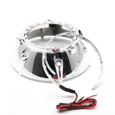 RGB 2.5 3.0 inch LED ô tô Đèn xung quanh Đèn pha Vòng LED Mắt quỷ