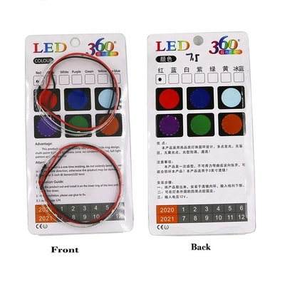 RGB 2.5 3.0 inch LED ô tô Đèn xung quanh Đèn pha Vòng LED Mắt quỷ