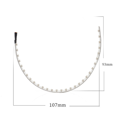 IP 67 Đèn LED ô tô Đèn xung quanh điều khiển APP Đèn pha Thiên thần Bộ dụng cụ mắt thần 360 độ Bộ vòng tròn quỷ ám SMD