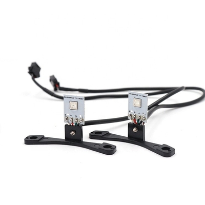 Xe mô tô mini tự động được sửa đổi Đèn pha Angel Devil Eyes Đèn pha hình chữ T 5W IP67