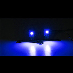 Xe mô tô mini tự động được sửa đổi Đèn pha Angel Devil Eyes Đèn pha hình chữ T 5W IP67