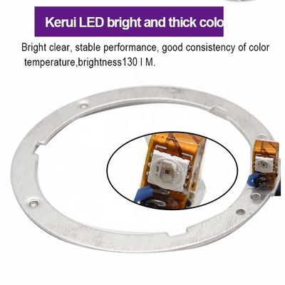 DRL RGB Halo Nhẫn bên trong xe Đèn Led xung quanh CCFL Mắt quỷ thiên thần 80mm 95mm 105mm 110mm