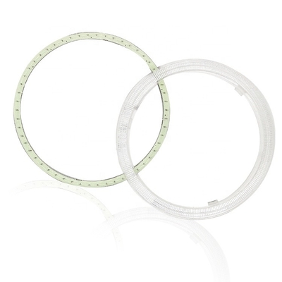 Xe máy DRL LED Xe hơi Đèn xung quanh Đèn sương mù COB 60mm 70mm 80mm 90mm 100mm 110mm