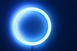 Cotton Light Cob Led Angel Eyes Đèn pha ô tô Khẩu độ 70MM Đèn sương mù ĐỎ BLUE 12-18V 60MM 80MM