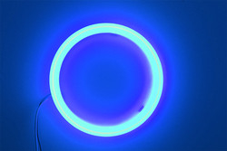 Cotton Light Cob Led Angel Eyes Đèn pha ô tô Khẩu độ 70MM Đèn sương mù ĐỎ BLUE 12-18V 60MM 80MM
