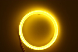 Cotton Light Cob Led Angel Eyes Đèn pha ô tô Khẩu độ 70MM Đèn sương mù ĐỎ BLUE 12-18V 60MM 80MM