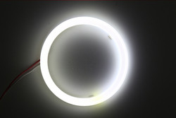Cotton Light Cob Led Angel Eyes Đèn pha ô tô Khẩu độ 70MM Đèn sương mù ĐỎ BLUE 12-18V 60MM 80MM