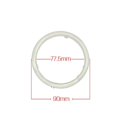 Đèn pha ô tô Cob 90mm Angel Eyes RED BLUE Fog Lamp 12-18V