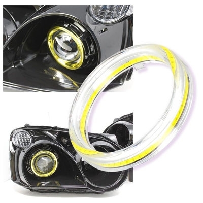 Cob Angel Eyes LED Car Ambient Lights 100MM RED BLUE Fog Lamp 12-18V