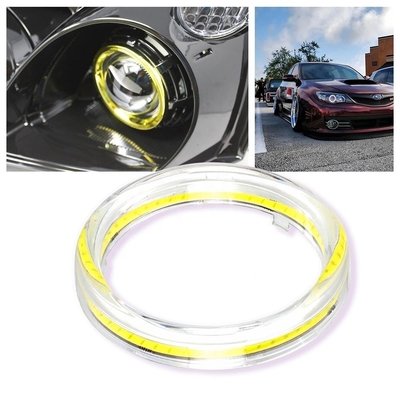 Cob Angel Eyes LED Car Ambient Lights 100MM RED BLUE Fog Lamp 12-18V