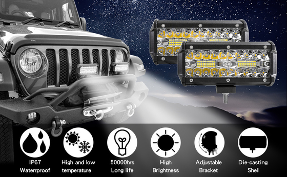 Sức mạnh cao 200W đèn lái LED IP68 vật liệu hợp kim nhôm chống nước