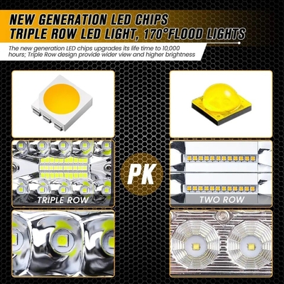 Đèn lái xe LED hợp kim nhôm 10-30V Đèn đèn LED cho xe