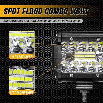 Đèn lái xe LED hợp kim nhôm 10-30V Đèn đèn LED cho xe