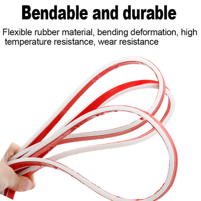12V DIY Car Hood Flexible Led Strip Light Trắng ban ngày Đèn chạy trang trí Đèn hậu Long Auto Atmosphere Lamp