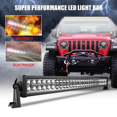 22 Inch Dustproof LED Light Bar cho xe tải, 4wd Jeep SUV thuyền LED Offroad Light Bar