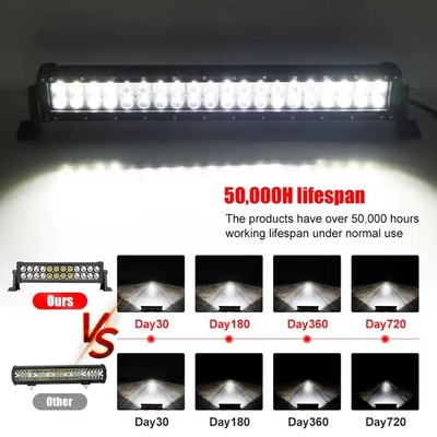 22 Inch Dustproof LED Light Bar cho xe tải, 4wd Jeep SUV thuyền LED Offroad Light Bar