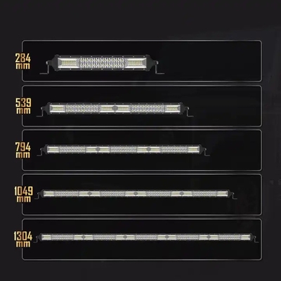 Đèn đèn LED hai hàng cho xe ô tô 200W - 1000W Hồ sơ nhôm