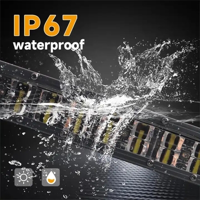 6D phản xạ Off Road LED Light Bar 4x4 12V 24V Đèn đèn LED xe hơi đơn hàng