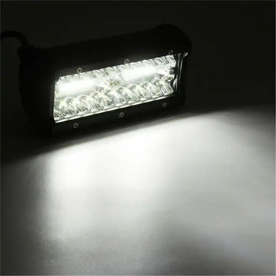 9 inch 180W Đèn LED hai hàng Đèn trắng / Amber cho xe ngoại tuyến