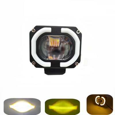 4x4 Offroad đèn LED công việc đèn pha sương mù Đèn lái xe 12-80V 4 Inch 30W màu kép