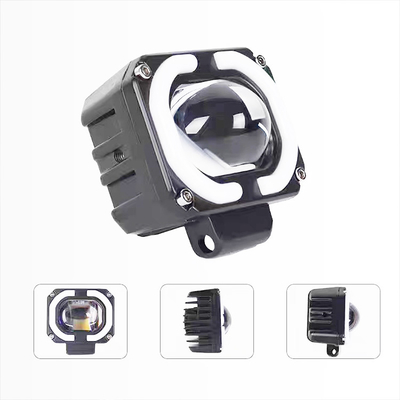 4x4 Offroad đèn LED công việc đèn pha sương mù Đèn lái xe 12-80V 4 Inch 30W màu kép