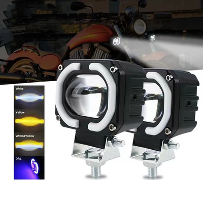 4x4 Offroad đèn LED công việc đèn pha sương mù Đèn lái xe 12-80V 4 Inch 30W màu kép