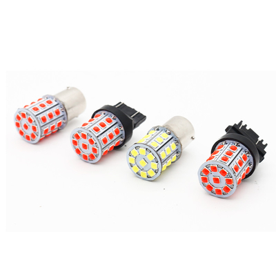 Long Lasting White LED Turn Signals For Cars 12V Aluminum Alloy Body Trắng Vàng Đỏ 3030 33SMD