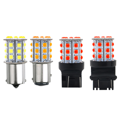 Long Lasting White LED Turn Signals For Cars 12V Aluminum Alloy Body Trắng Vàng Đỏ 3030 33SMD