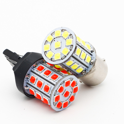 Long Lasting White LED Turn Signals For Cars 12V Aluminum Alloy Body Trắng Vàng Đỏ 3030 33SMD