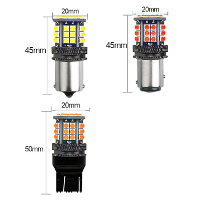 Các tín hiệu chuyển hướng LED hợp kim nhôm 3030 39 SMD 12v 1156 BA15S 1157 BAY15D T20 T25 tín hiệu chuyển hướng xe hơi