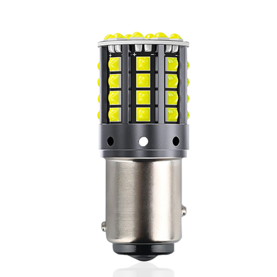Đèn LED hợp kim nhôm màu trắng 1156 1157 T20 3030 44SMD Đèn lùi 12V 24V