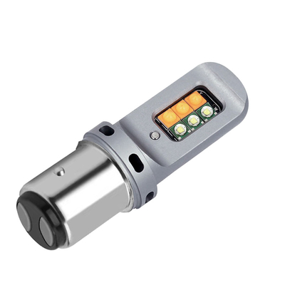Đèn tín hiệu chuyển hướng phanh LED 5W lâu dài với 1156 bóng đèn LED 12smd phổ biến 1156 P21W BA15S PY21W 3157 7443 Canbus
