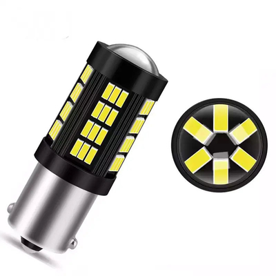 1157 1156 4014 66 SMD Đèn phanh LED Xe hơi lùi lại Đèn đèn LED nội thất ô tô Canbus