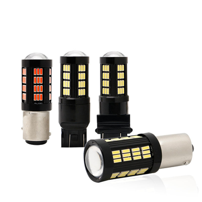 1157 1156 4014 66 SMD Đèn phanh LED Xe hơi lùi lại Đèn đèn LED nội thất ô tô Canbus
