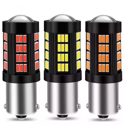 1157 1156 4014 66 SMD Đèn phanh LED Xe hơi lùi lại Đèn đèn LED nội thất ô tô Canbus