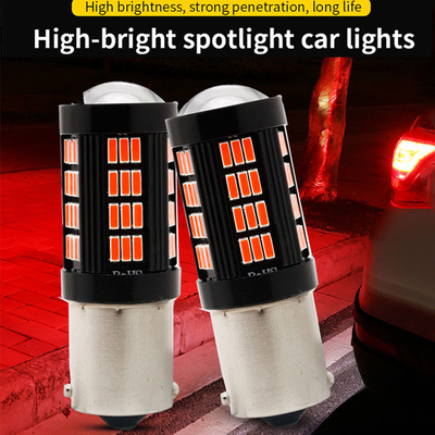 1157 1156 4014 66 SMD Đèn phanh LED Xe hơi lùi lại Đèn đèn LED nội thất ô tô Canbus