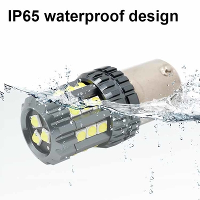 Ánh sáng đèn LED màu trắng Auto 12V 24V 2835 45SMD 1156 1157 T25 3156 3157 T20 7440 7443 Canbus bóng đèn xe Led
