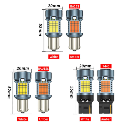 Đèn đèn LED với Canbus 2016 120SMD T20 1156 1157 3156 3157 Đèn phanh tín hiệu quay LED với đèn quạt tự động