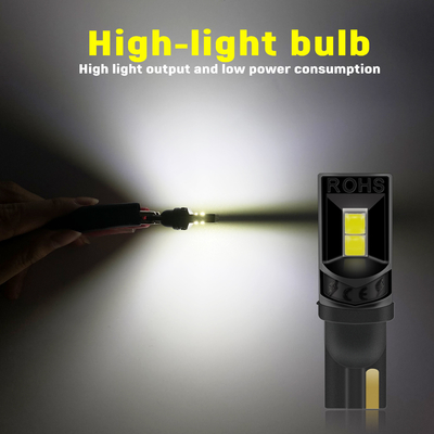 Đèn đèn LED 360 độ T10 194 168 147 W5W 3030 Đèn đèn nội thất xe ô tô LED